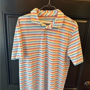 Peter Millar Multicolor Striped Polo